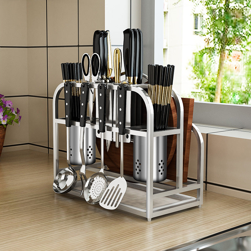 ChopNStore Deluxe Rack with Knife Holder ( Worldwide )