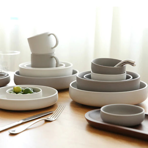 Ceramic Bone China Bowl and Plate Set for Kitchen