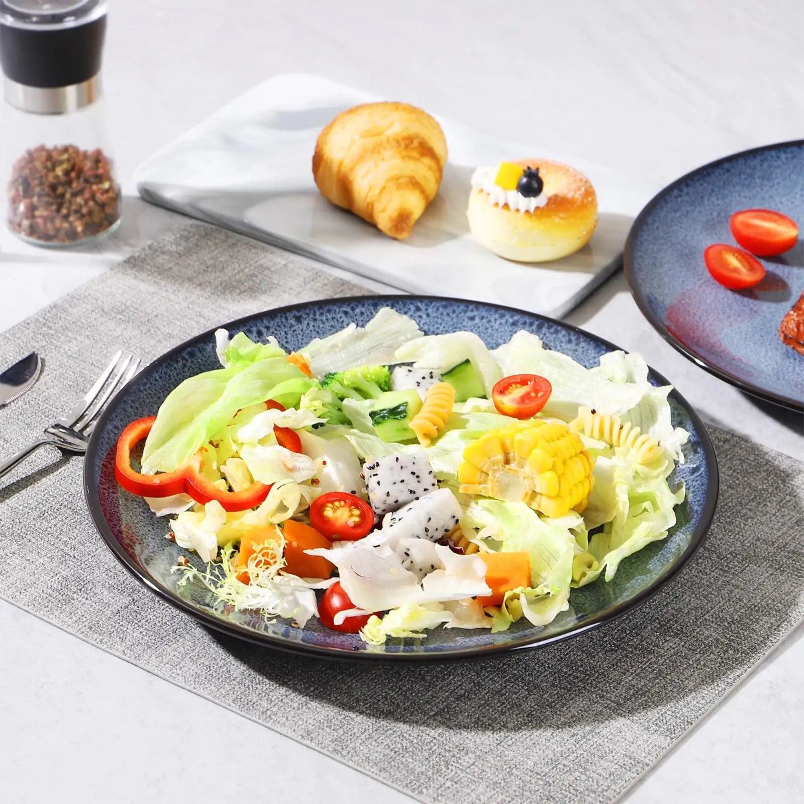 Ceramic Steak Plates Set of 6 - Creative Design