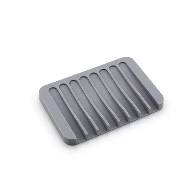 Silicone Soap Dish Tray for Bathroom and Kitchen Supplies