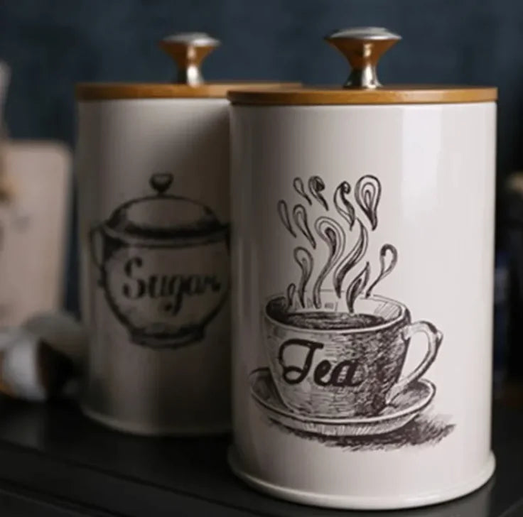 3-Piece Kitchen Canister Set