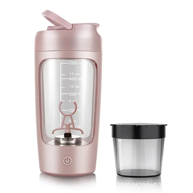 Electric Protein Shaker Bottle - USB Rechargeable Mixer