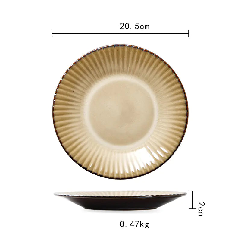 Nordic Creative Steak Plate Set for Unique Dining
