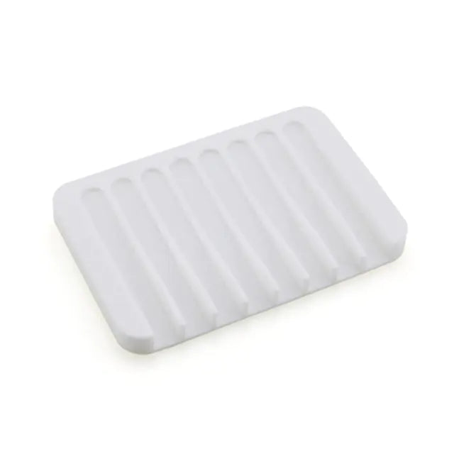 Silicone Soap Dish Tray for Bathroom and Kitchen Supplies