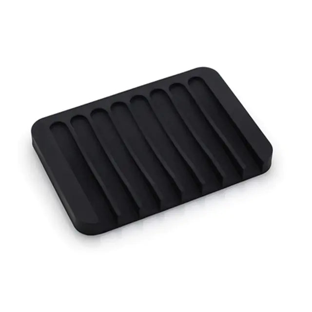 Silicone Soap Dish Tray for Bathroom and Kitchen Supplies