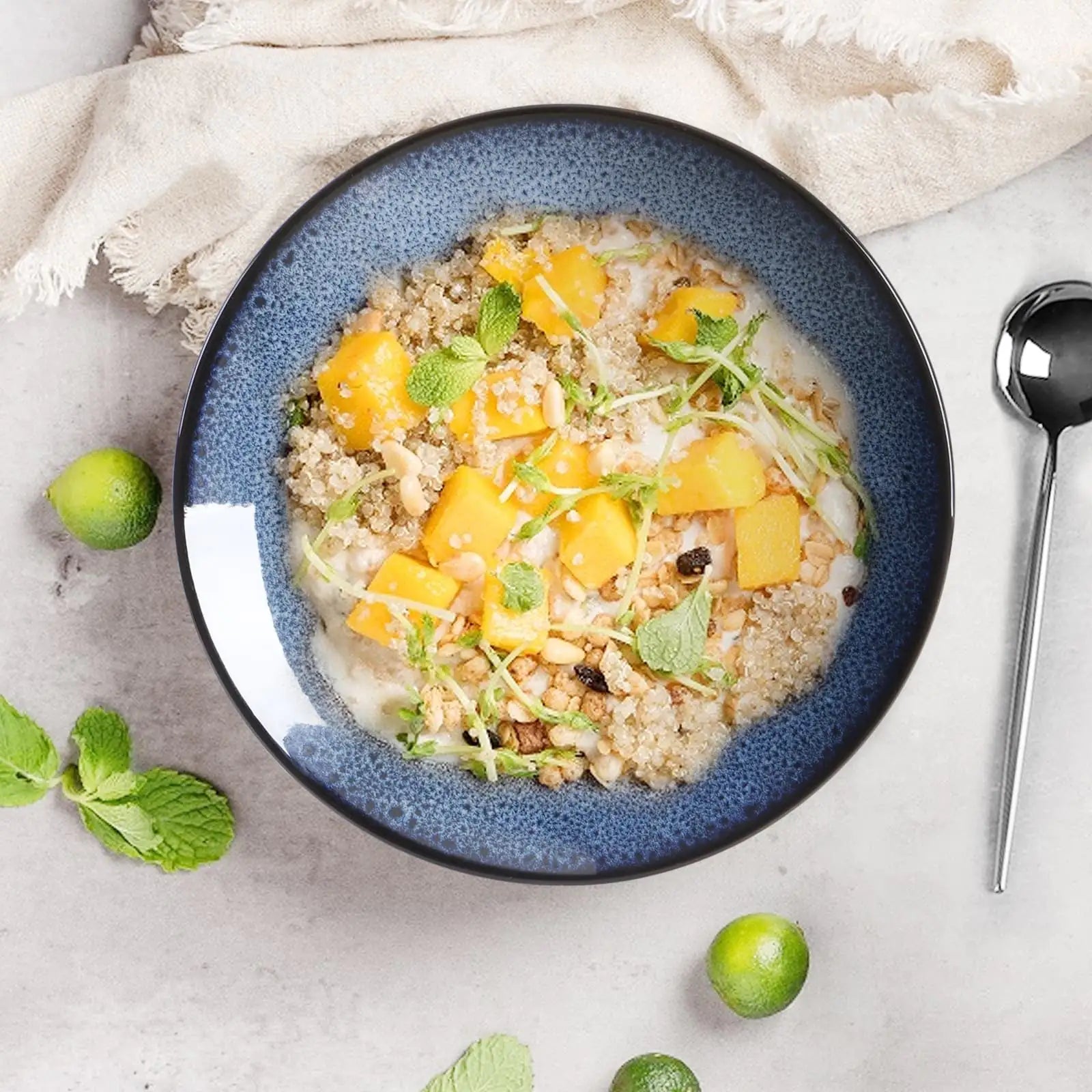 Ceramic Steak Plates Set of 6 - Creative Design