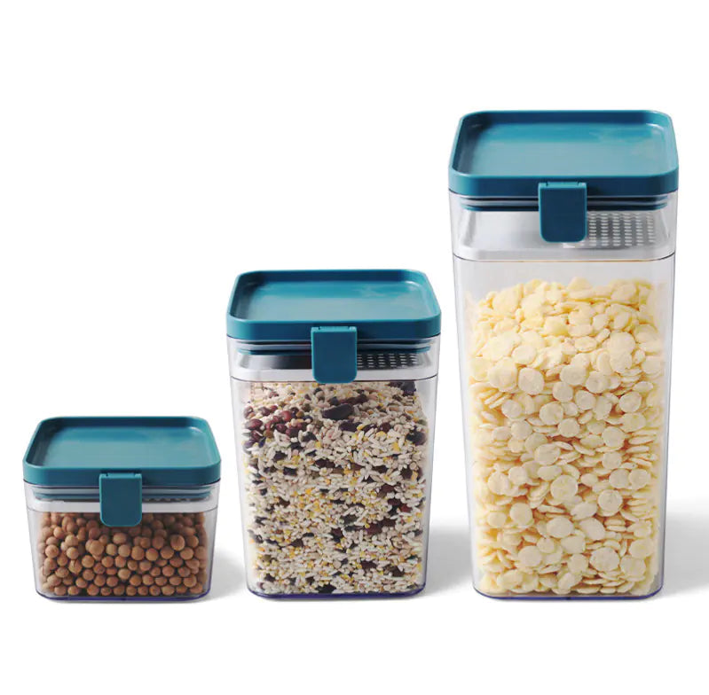 Transparent Kitchen Food Storage Container Set