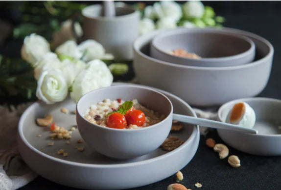 Ceramic Bone China Bowl and Plate Set for Kitchen