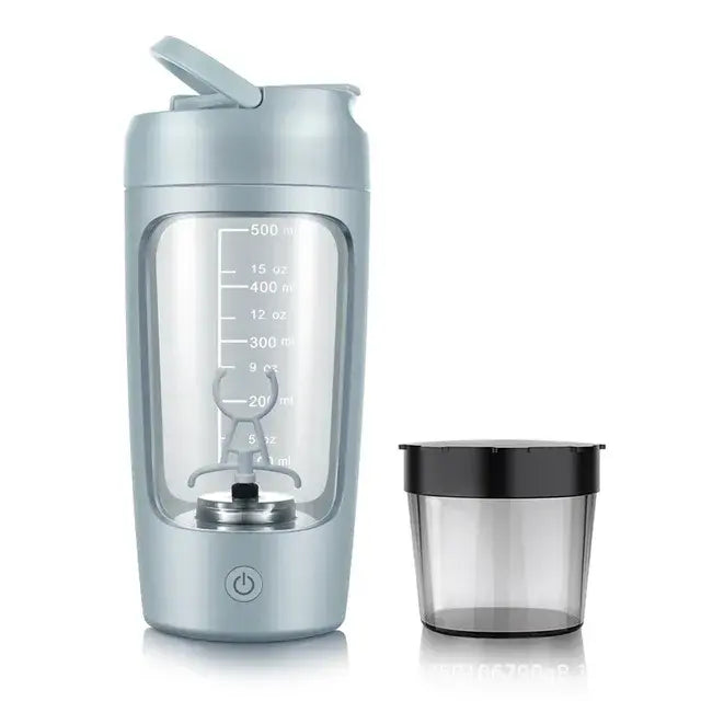 Electric Protein Shaker Bottle - USB Rechargeable Mixer
