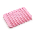 Silicone Soap Dish Tray for Bathroom and Kitchen Supplies